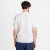 Girocollo Bianco Raglan